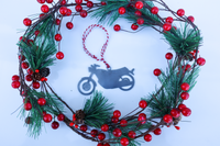 Thumbnail for Motorcycle Christmas Ornament - Holiday Stocking Stuffer Gift - Tree Home Decor