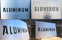 Thumbnail for Metal Split Monogram Wall Art - Custom Last Name Initial Sign