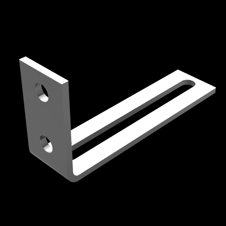 Maker Bent Sliding Stop  - 4"x8" - UMT/GMT Attachment