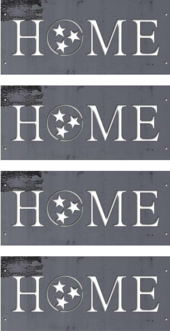 Home Steel Fire Pit - Metal Outdoor Backyard Fire Ring - Tennessee Tristar Patio Decor