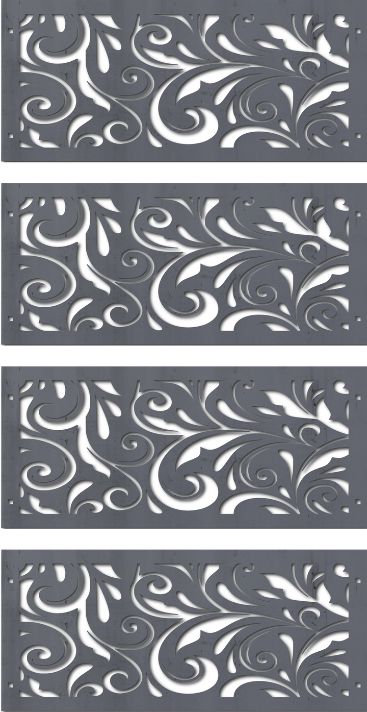 Vintage Swirls Custom Fire Pits