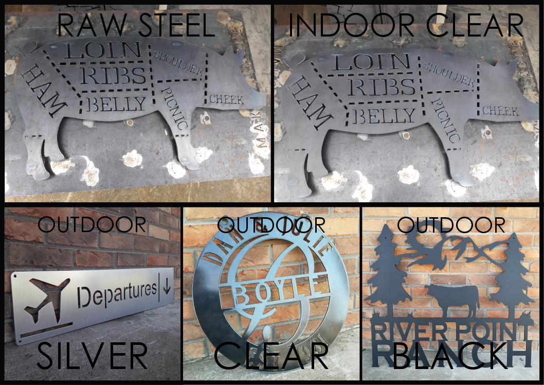 Tin Rustic Signs Rustic Metal Sign