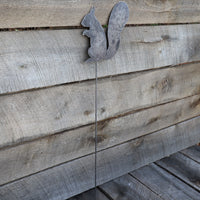 Thumbnail for Metal Squirrel Garden Stake - Steel Gardening Decor - Animal Yard Art Marker