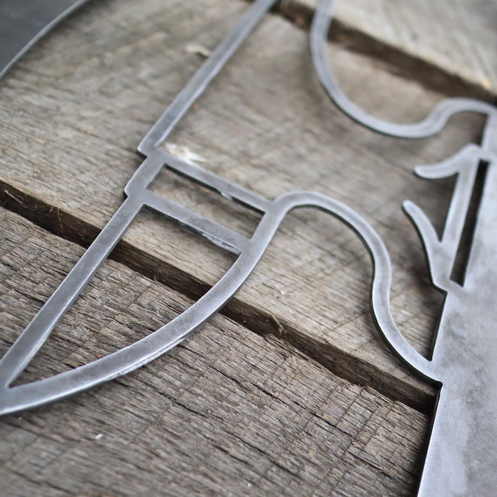 Personalized Blacksmith Forge Garage Signs