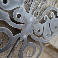 Thumbnail for Metal Butterfly Garden Stake - Steel Gardening Decor - Yard Art Marker