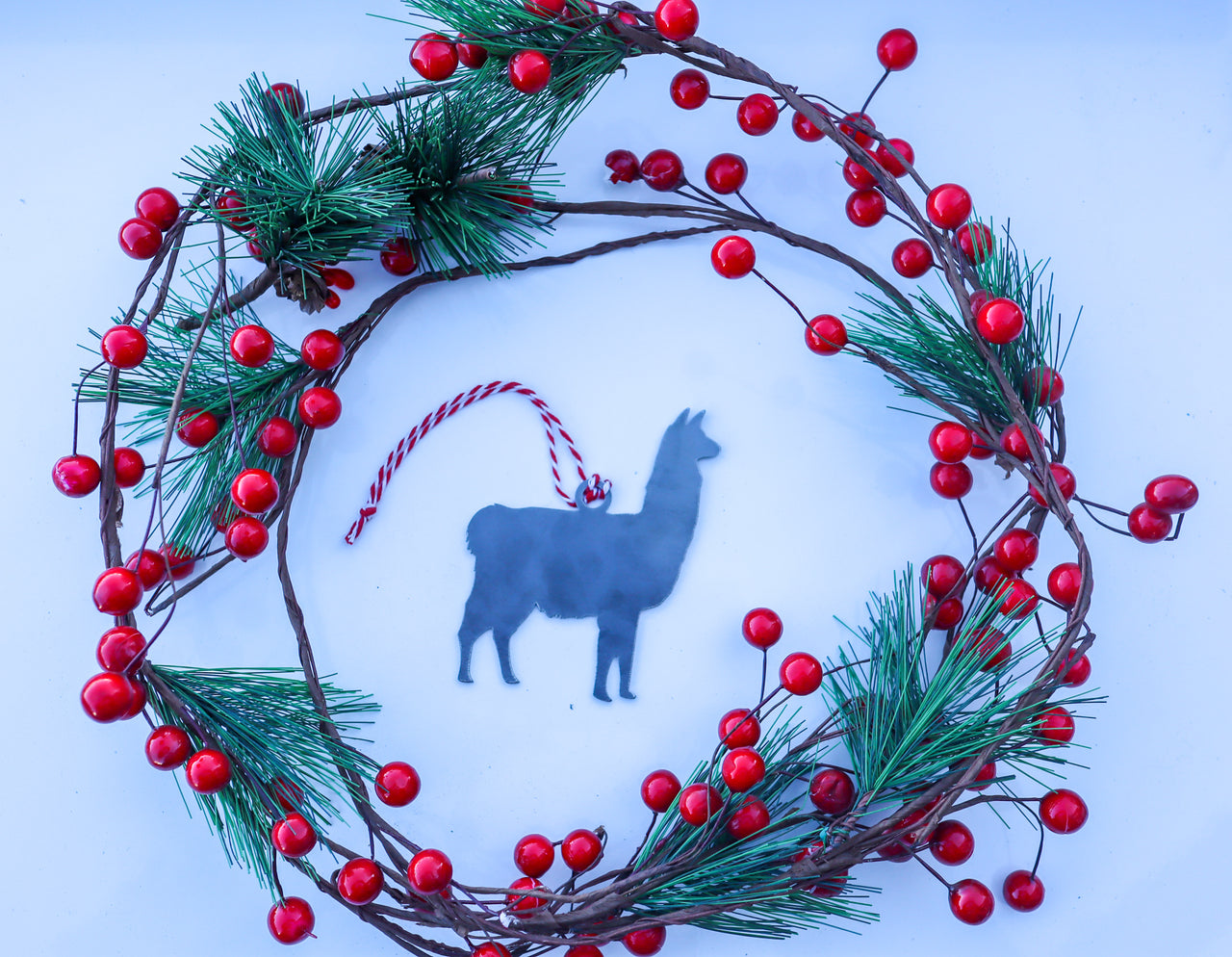 Llama Christmas Ornament - Holiday Stocking Stuffer Gift - Tree Home Decor