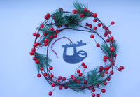Thumbnail for Sloth Christmas Ornament - Holiday Stocking Stuffer Gift - Tree Home Decor