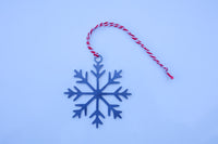 Thumbnail for Traditional Snowflake Christmas Ornament - Holiday Stocking Stuffer Gift - Tree Home Decor