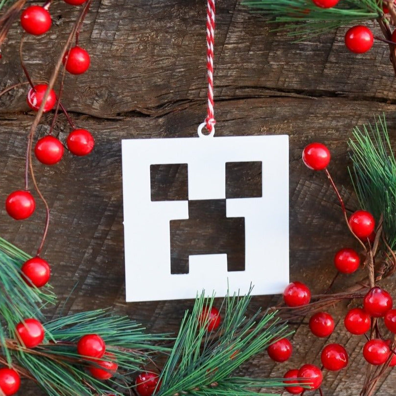 Creeper Christmas Ornament - Holiday Stocking Stuffer Gift - Tree Home Decor