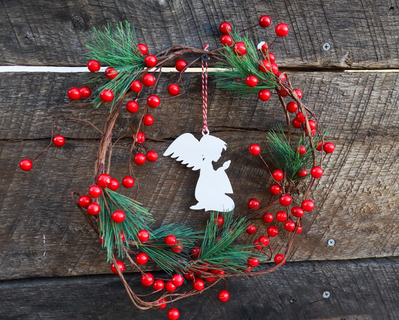 Praying Angel Christmas Ornament - Holiday Stocking Stuffer Gift - Tree Home Decor