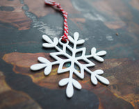 Thumbnail for Star Snowflake Christmas Ornament - Holiday Stocking Stuffer Gift - Tree Home Decor