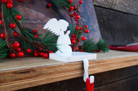 Thumbnail for Heavy Praying Angel Stocking Holder - FREE SHIPPING, Angel, Heavy, Unique, Use on Mantel, Stairs, or Shelf, Holiday Gift for All