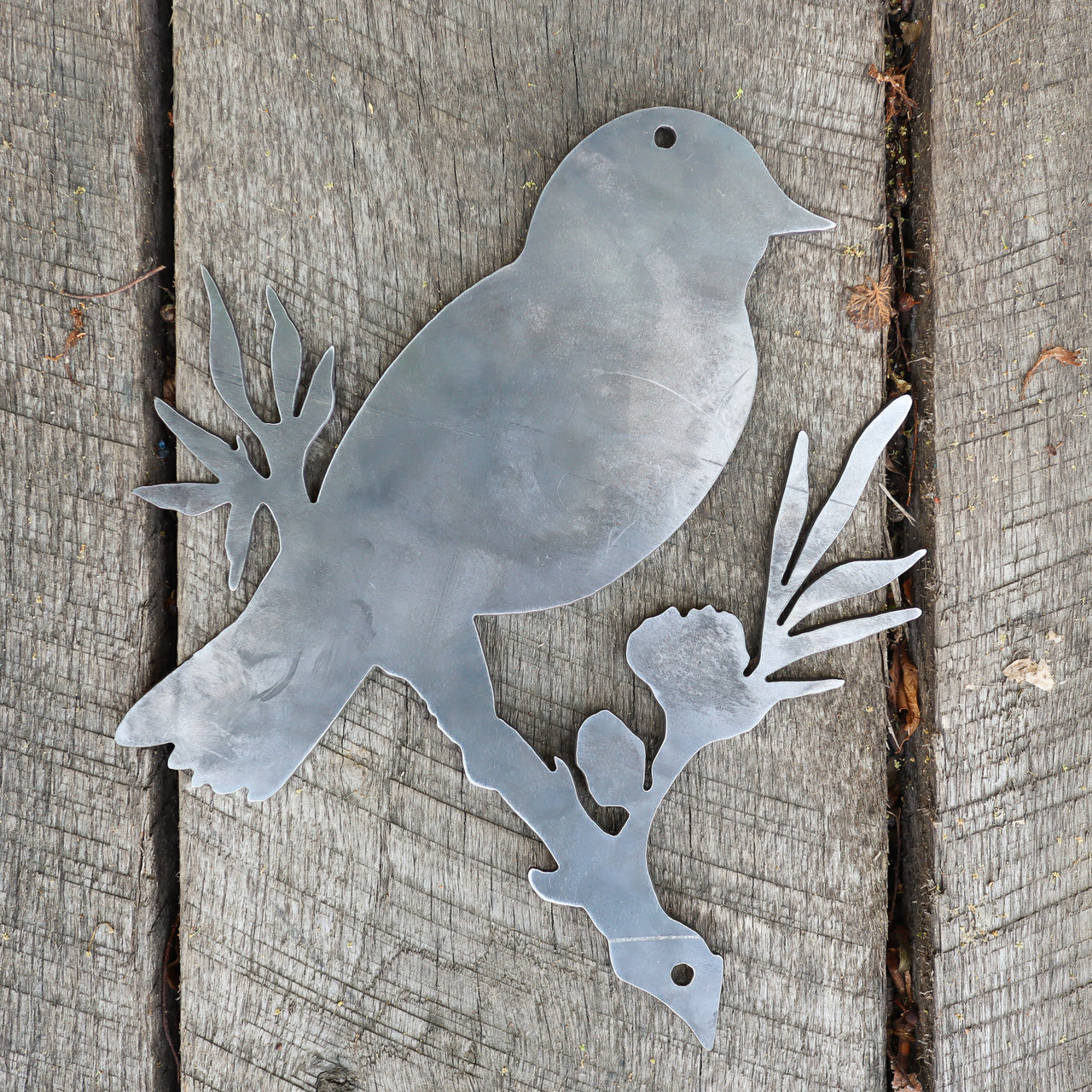 Metal Bird Wall Art Steel Christmas Decor Outdoor Garden Art – Maker  Table