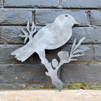 Thumbnail for Metal Bird Wall Art - Steel Christmas Decor - Outdoor Garden Art