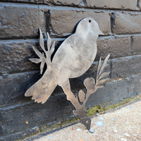 Thumbnail for Metal Bird Wall Art - Steel Christmas Decor - Outdoor Garden Art