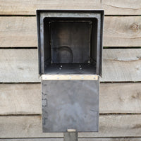 Thumbnail for Minimalist Steel Mailbox - Metal Address Mail Box - Letter Box Post