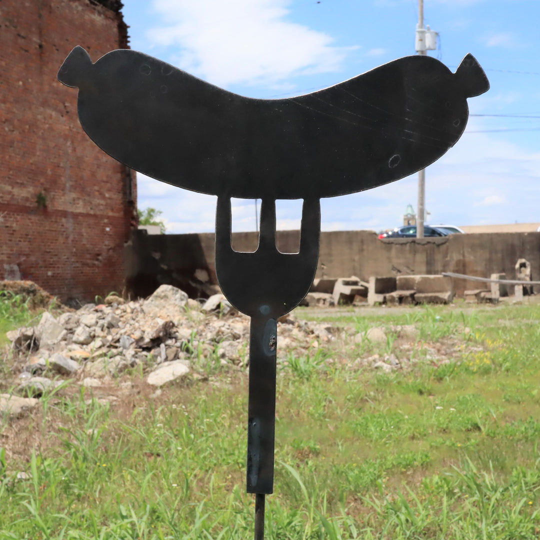 Hot Dog on a Stick Garden Stakes