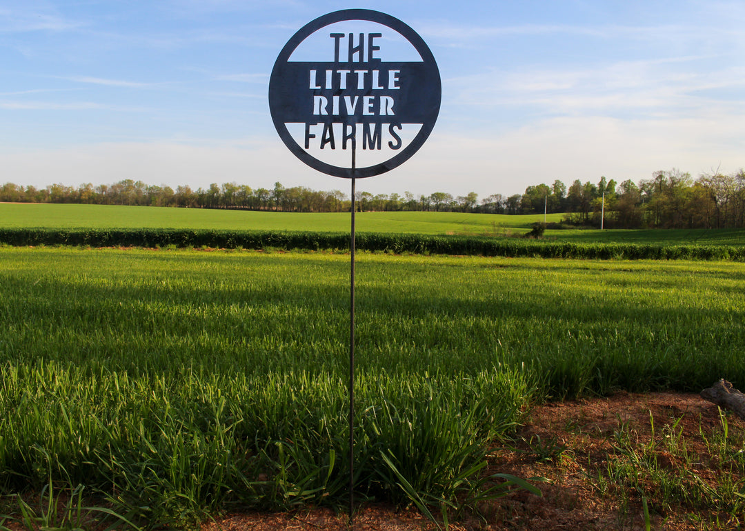 Personalized Farm Garden Stakes
