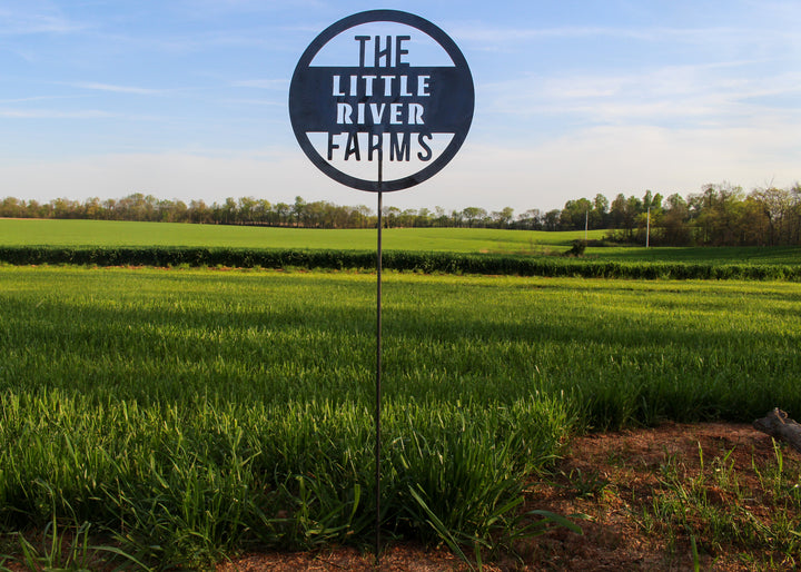 Personalized Farm Garden Stakes