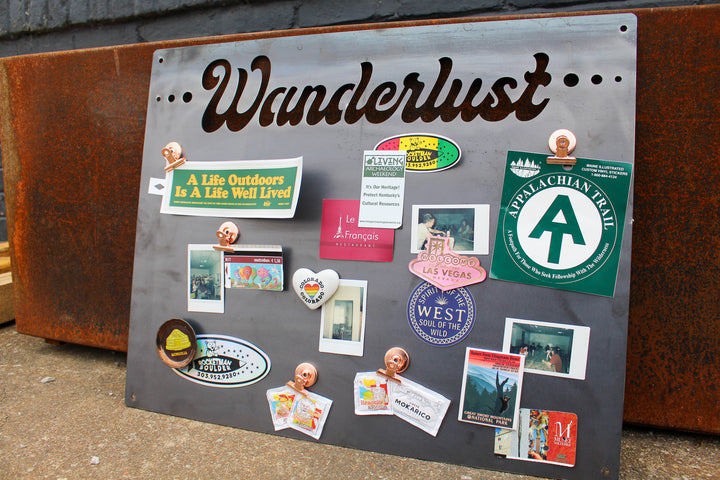 Wanderlust Magnet Board - Office & Business Decor