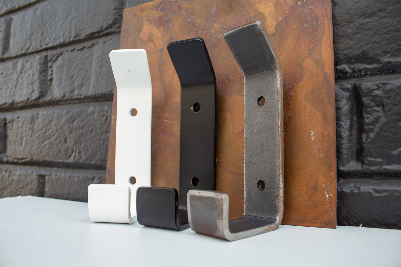 Heavy Duty Double Wall Hook - Indoor and Outdoor Use - Modern Wall Storage