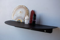 Thumbnail for Round Metal Floating Shelf - Modern Metal Wall Shelf - Minimalist Home Decor
