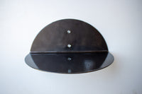 Thumbnail for Modern Metal Semi-Circle Floating Shelf - Half Moon Shelf - Bedside Shelf - Floating Night Stand