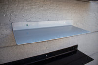 Thumbnail for Modern Metal Floating Shelf - Floating Kitchen Shelf - Heavy Duty Shelf - Minimalist Home Shelf - Metal Wall Decor - Bathroom Shelf