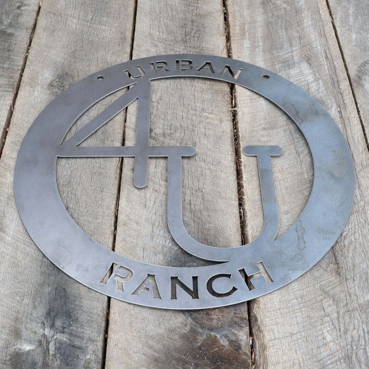 Your Own Custom Brand! Metal Cattle Brand Sign - Ranch, Farm, House, Home, Last Name, Family