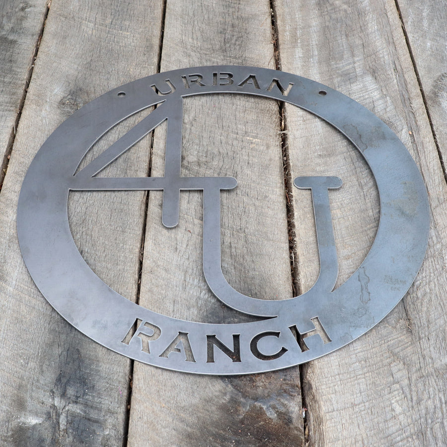 Your Own Custom Brand! Custom Metal Cattle Brand Sign Ranch Farm