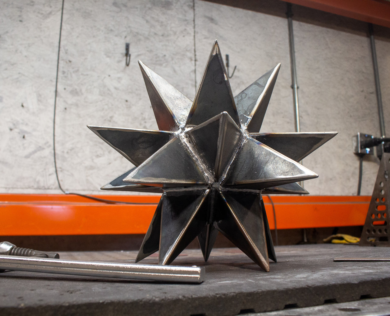 The Great Stellated Hedron - DIY Weld Kit - Welding Project Kit - MIG or TIG Welding