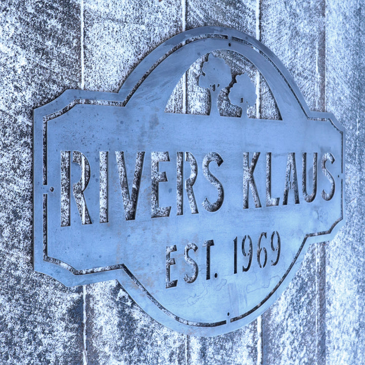 Personalized Metal Outdoor Farmhouse Signs