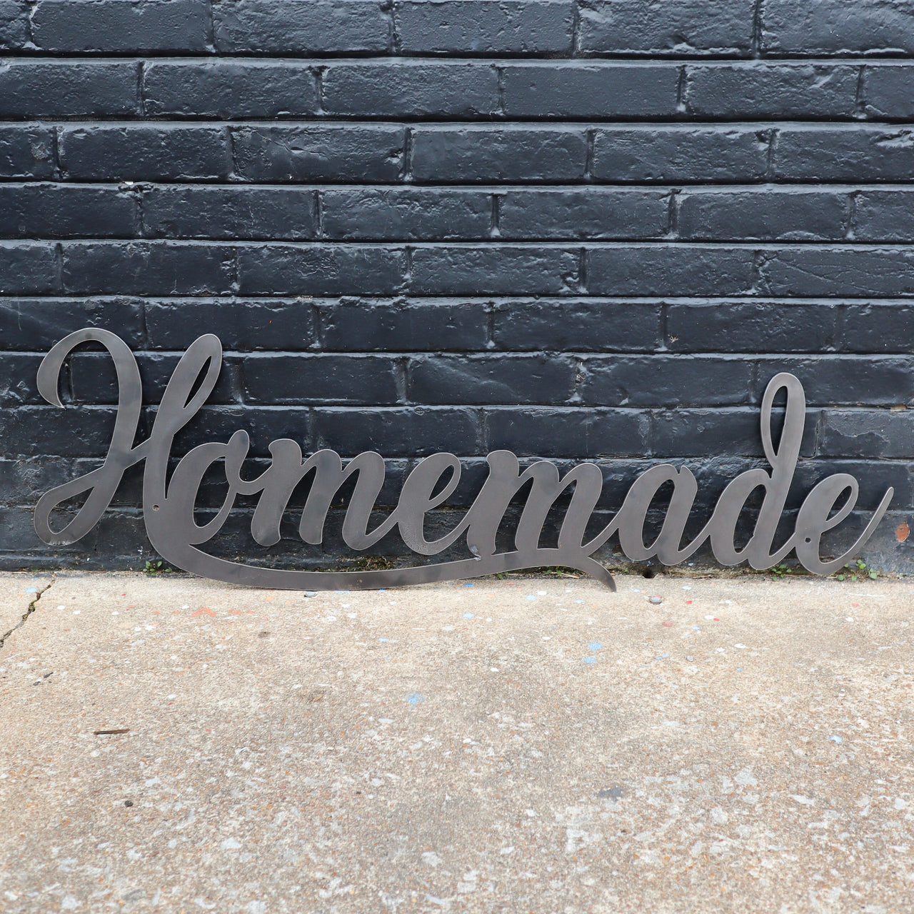 Metal Homemade Sign - Rustic Kitchen Decor - Crafting Wall Art - Farmhouse Home Decor