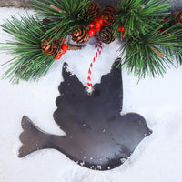 Thumbnail for Bird Christmas Ornament - Turtle Dove Holiday Stocking Stuffer Gift - Tree Home Decor