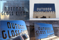 Thumbnail for Custom Metal Monogram Modern Spring Wreath - Initial Letter Front Door Hanger Decor
