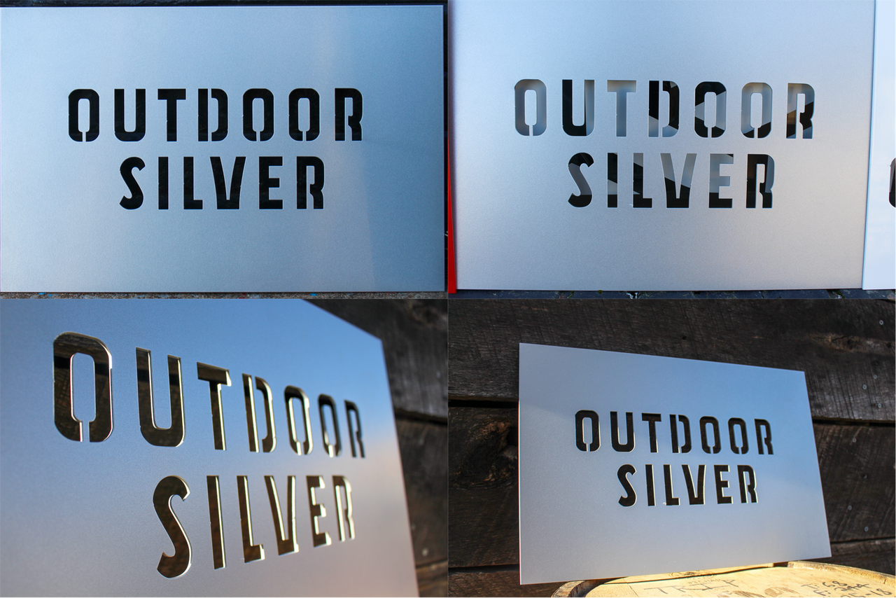 Personalized Backyard Firepit Metal Sign - Custom Backyard Home Decor - Custom Modern Patio Wall Art - Firepit Metal Sign