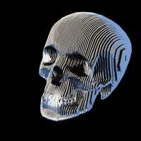 Thumbnail for Skull of Doom - DXF Files Only