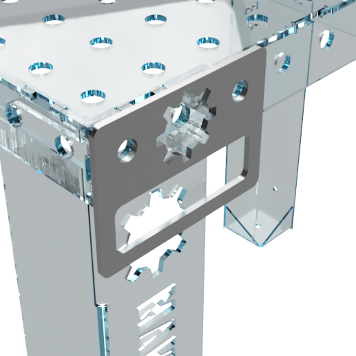 Clamtm Racking Garage Maker Table 2 x Clamp Rack Attachment