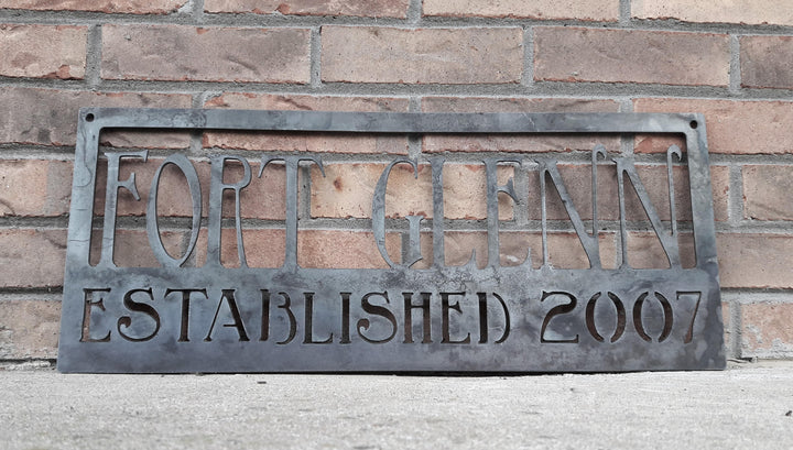 Rustic Home Porch Signs