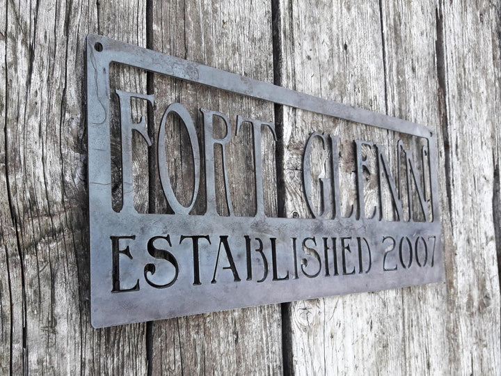 Rustic Home Porch Signs
