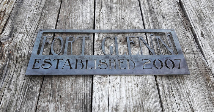Rustic Home Porch Signs