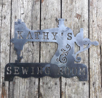 Thumbnail for Sewing Room Sign - Personalized