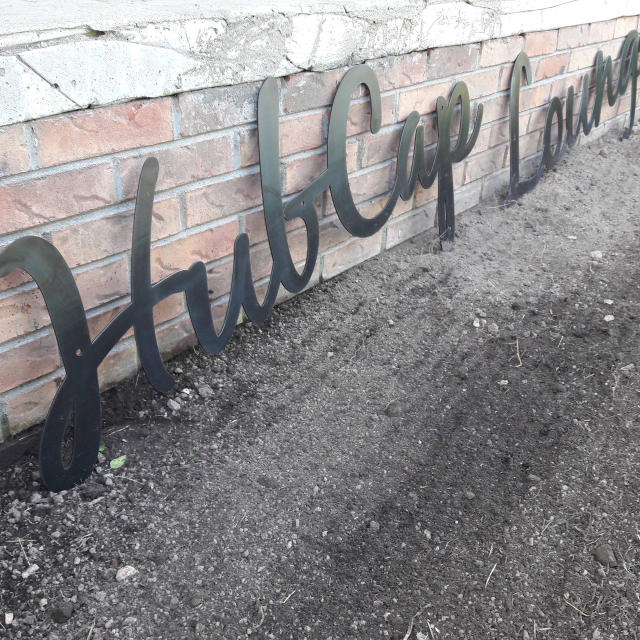 4' LARGE Cursive Word Decor - Custom Metal Cursive Text - Choose Your ...