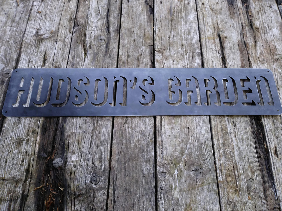 Personalized Garden Decor