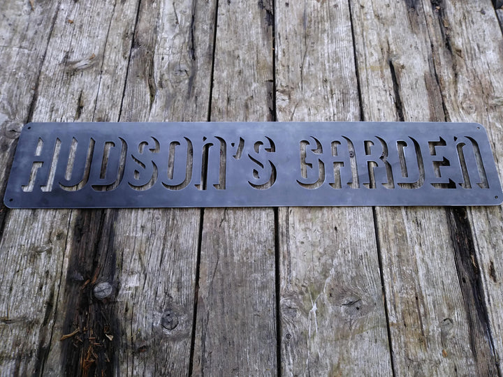 Personalized Garden Decor