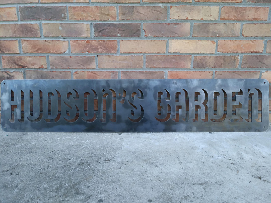 Personalized Garden Decor