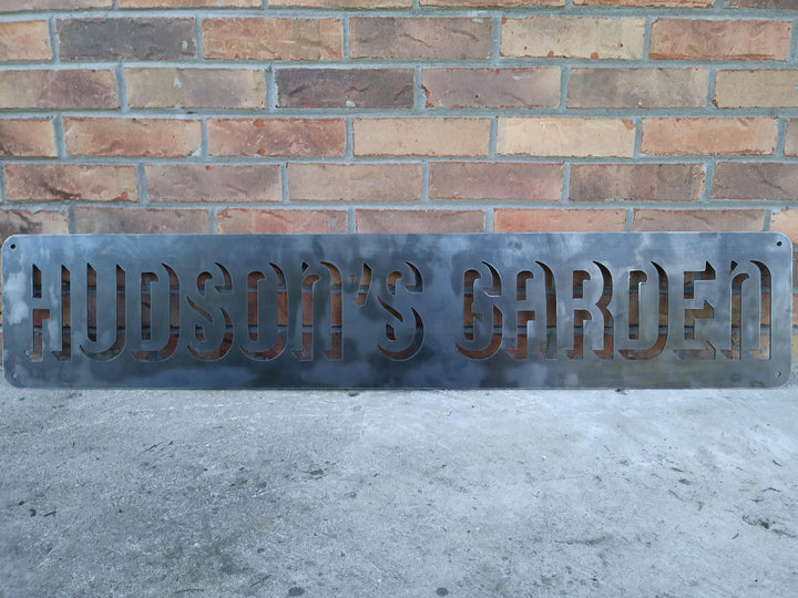Personalized Garden Decor