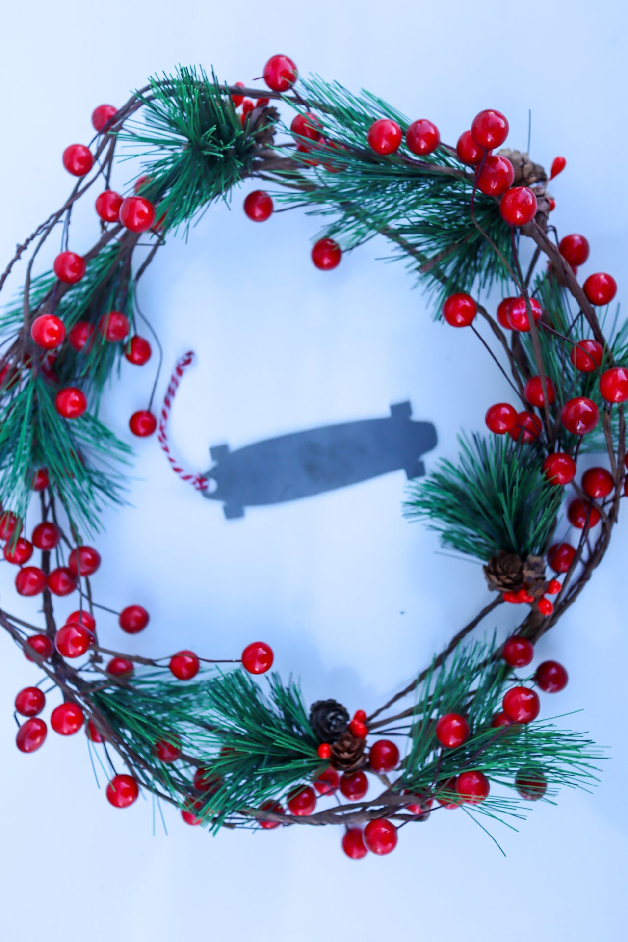 Skate Board Christmas Ornament - Holiday Stocking Stuffer Gift - Tree Home Decor