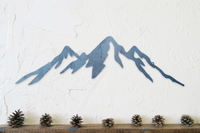 Thumbnail for Mountain Peak Sign - Mountain Silhouette - Mountain Wall Art