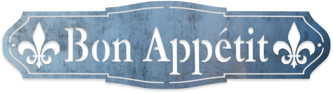 Bon Appétit Metal Wall Decor